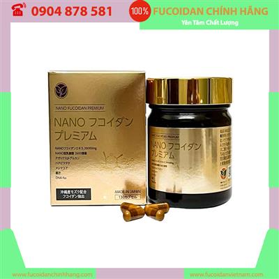 Viên uống Nano Fucoidan Premium Yo Group, Hộp 130 viên